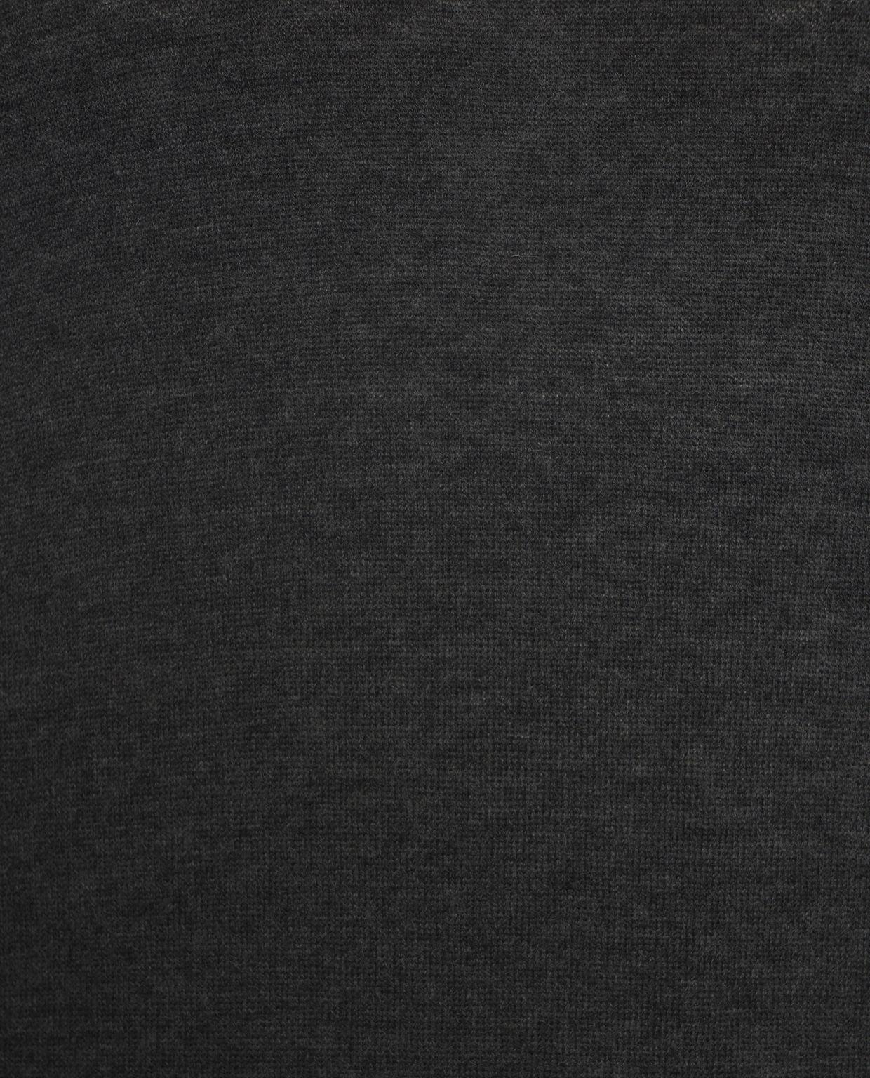 Knit sweater with stand-up collar Product Image