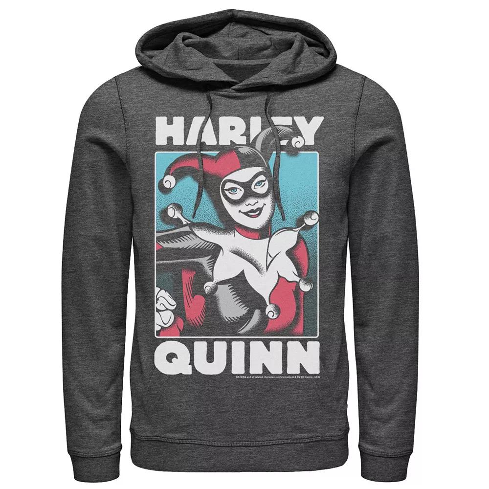 Men's DC Comics Harley Quinn Portrait Hoodie,  Product Image