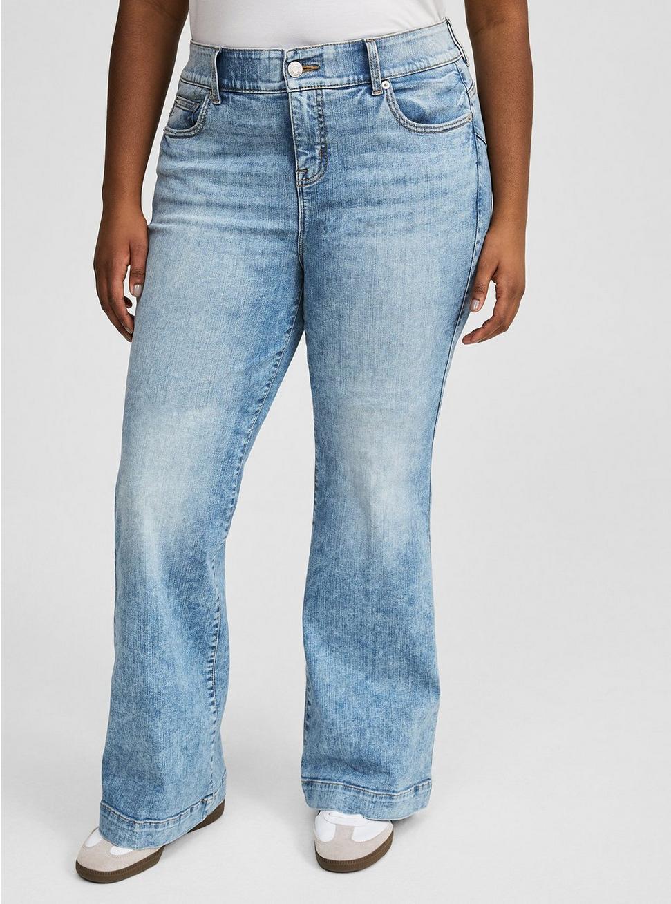 Bombshell High-Rise Flare Jean Product Image
