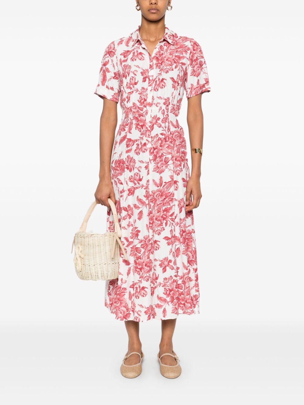 floral-print midi dress Product Image