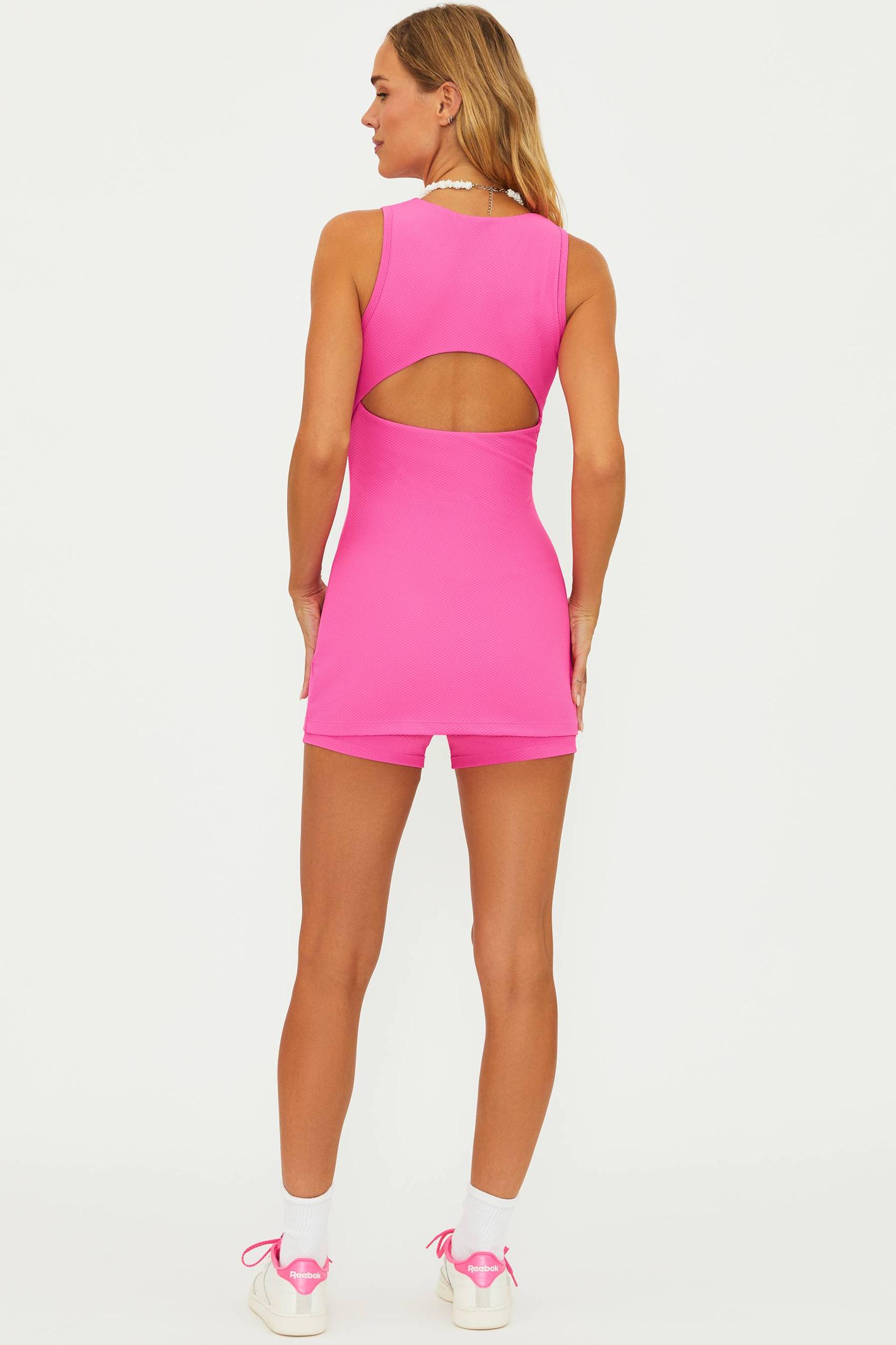 Olina Romper Summer Strawberry Waffle Product Image