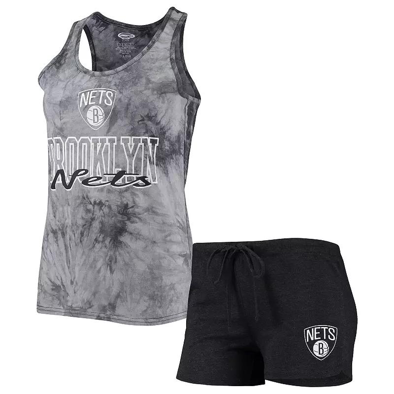 Women's Concepts Sport Charcoal Los Angeles Lakers Billboard Tank Top & Shorts Sleep Set,  Product Image