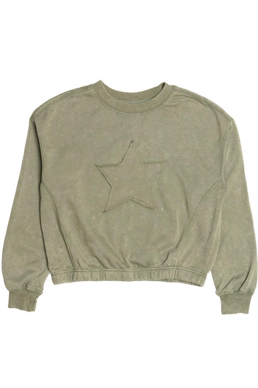 Star Applique Sweatshirt Product Image