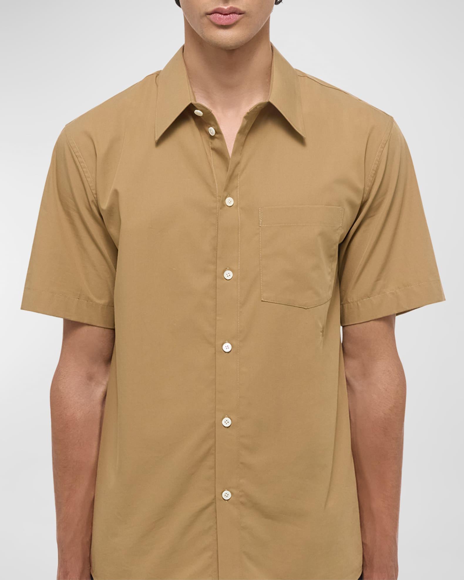 Men's Classic Solid Sport Shirt Product Image