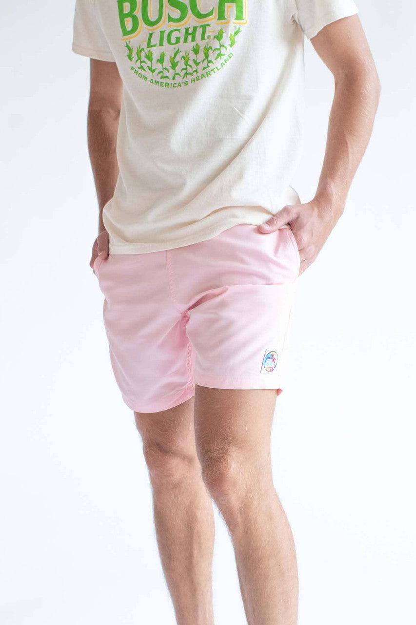 Pastel Pink Swim Shorts Product Image