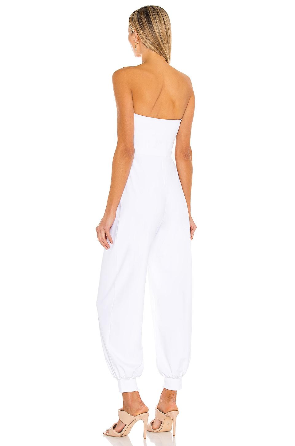Strapless Cuffed Ankle Jumpsuit Susana Monaco Product Image