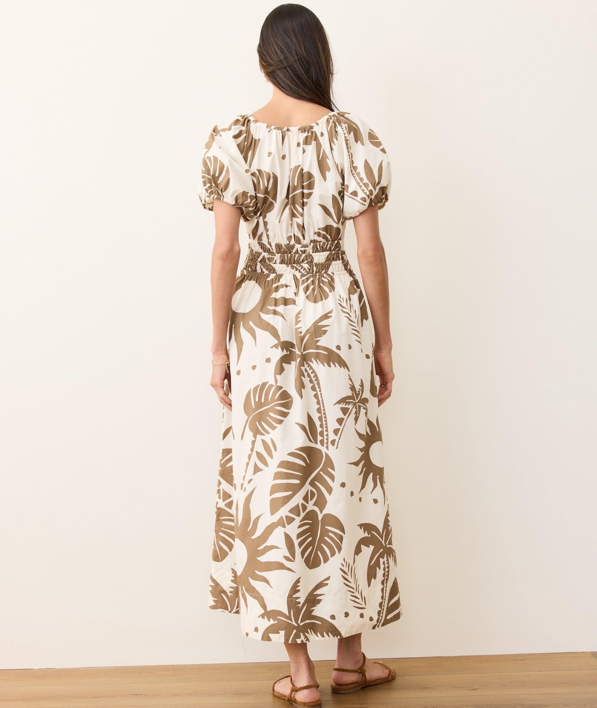 Emery Poplin Midi Dress Product Image