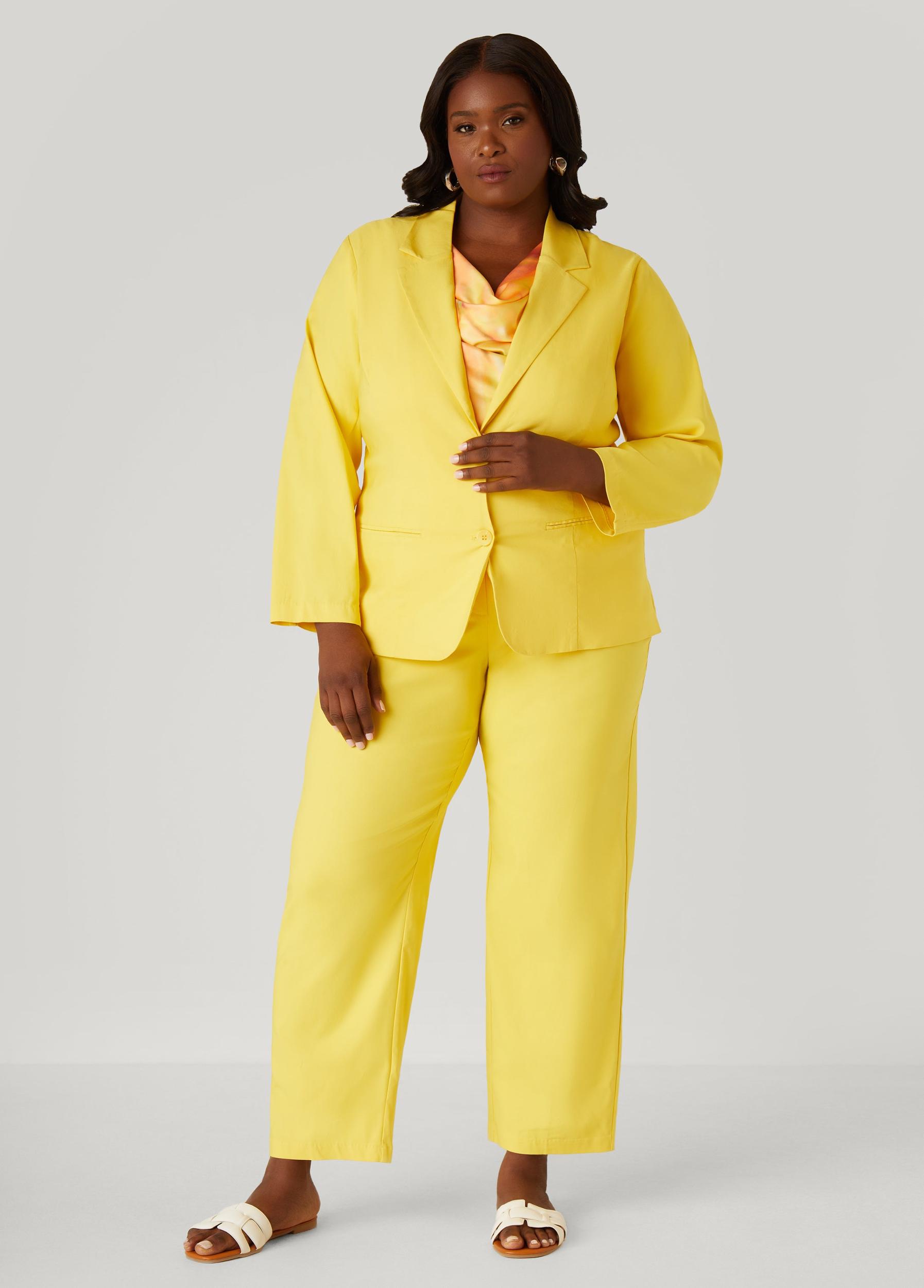 Plus Size Millennium Twill Trousers Ashley Stewart Product Image
