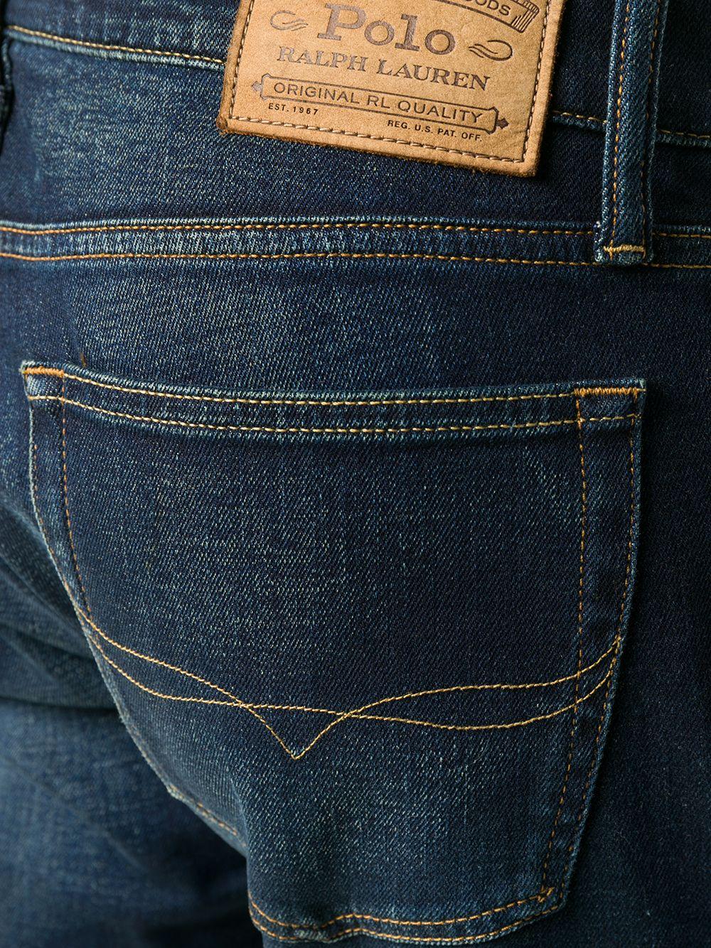 POLO RALPH LAUREN Sullivan Slim-fit Jeans In Blue Product Image