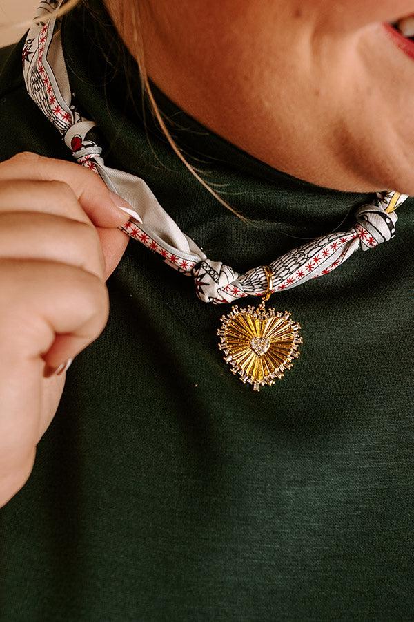 Kyra Scarf Necklace Product Image