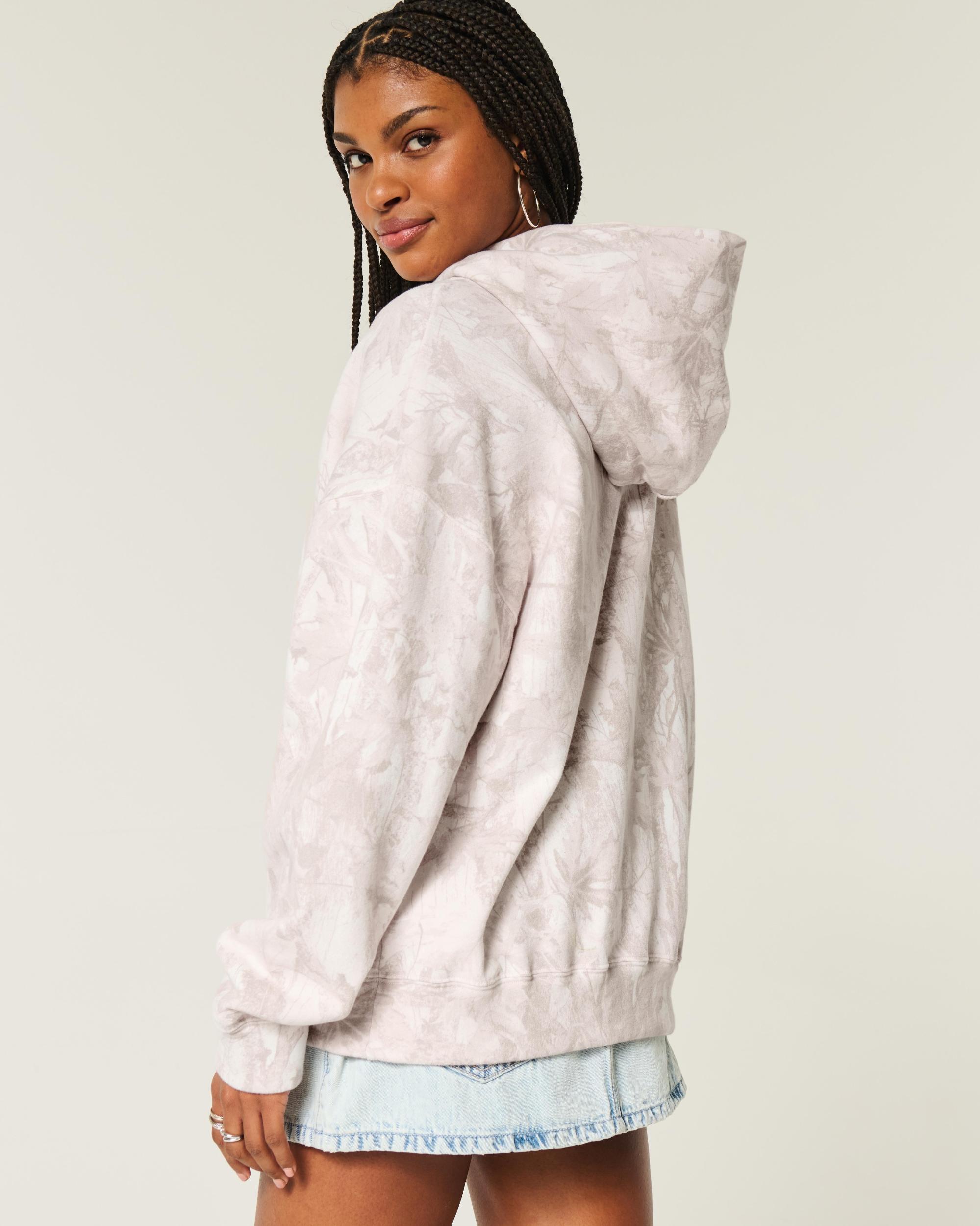 Hollister Feel Good Fleece Oversized Hoodie Product Image