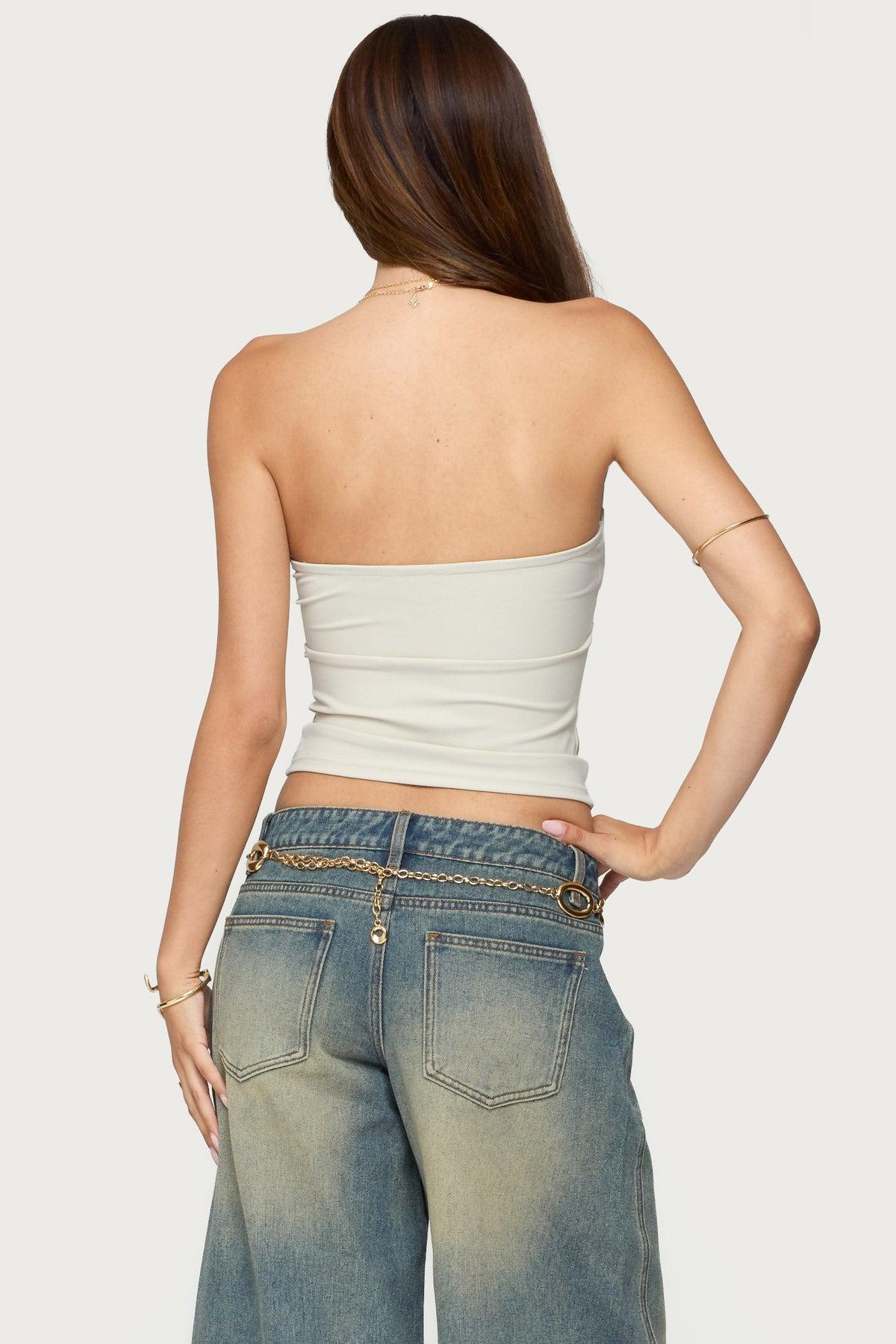 Lian Twist Front Tube Top Product Image