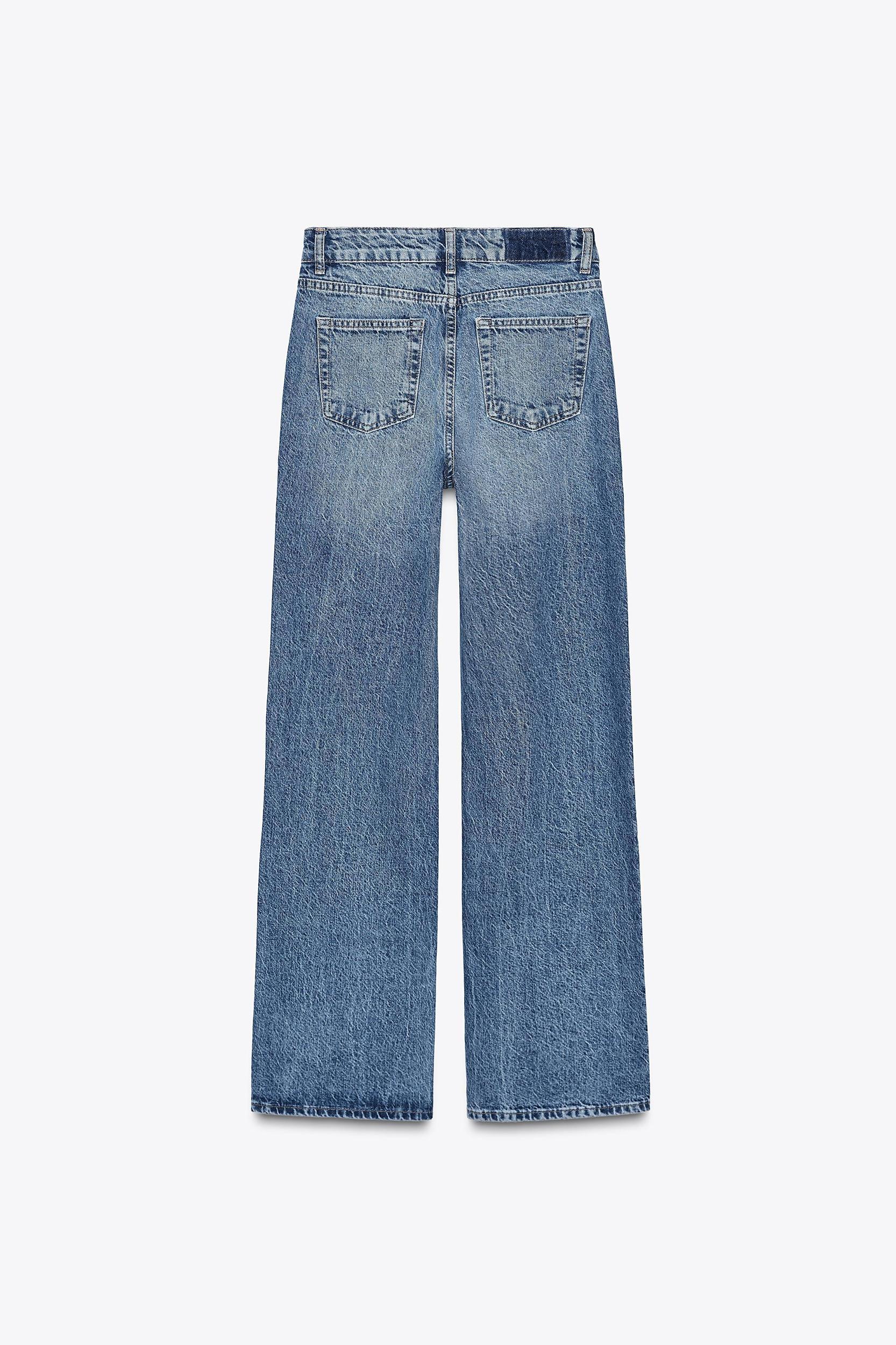 STRAIGHT LEG FULL LENGTH Z1975 JEANS WITH A HIGH WAIST Product Image