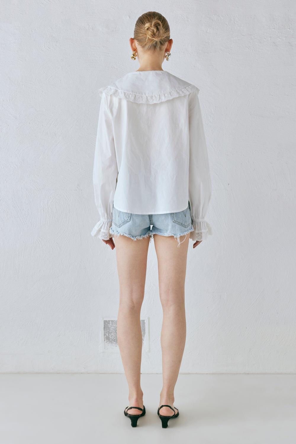 Mae Blouse White Product Image