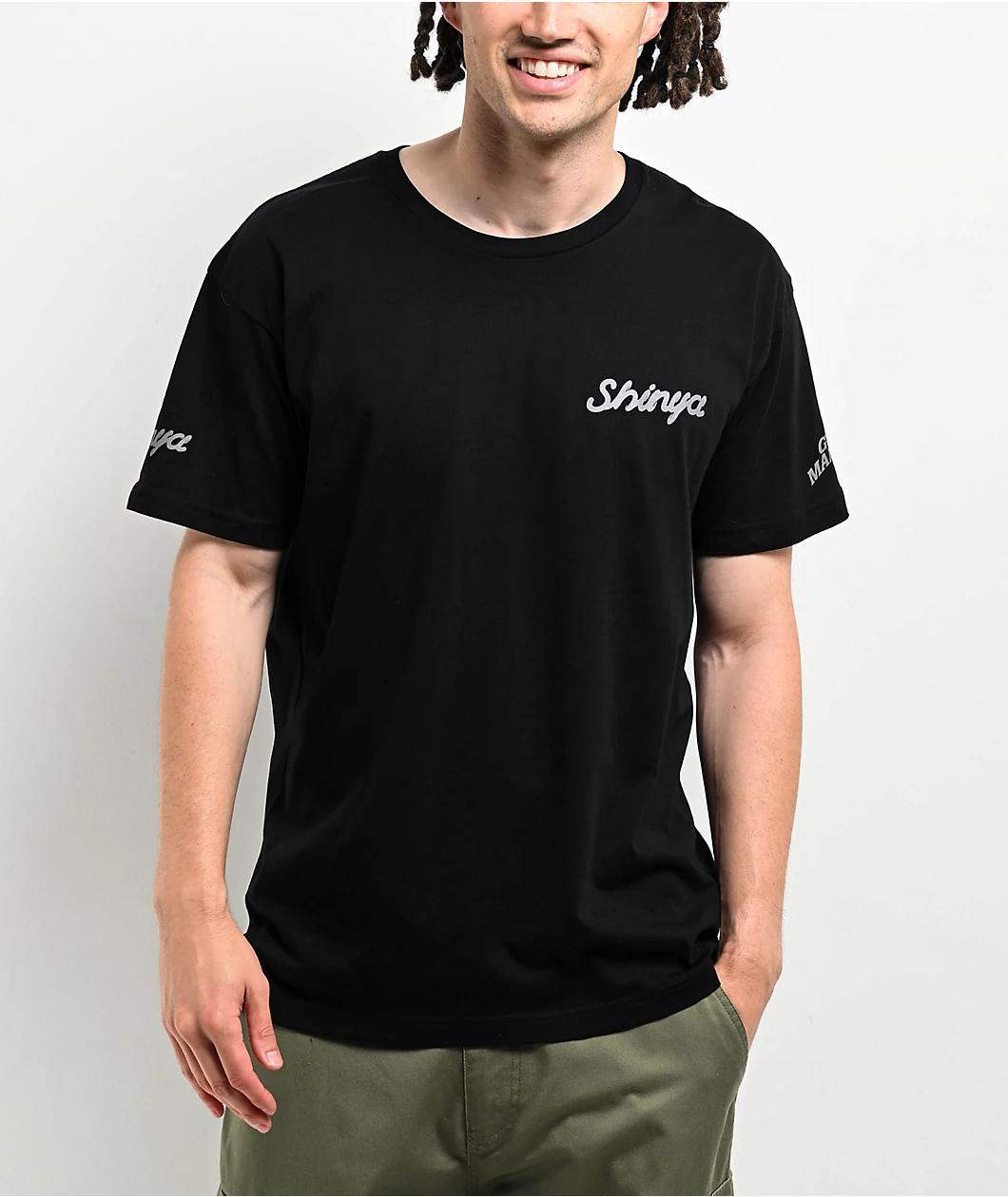 Shinya Oni Black T-Shirt Product Image