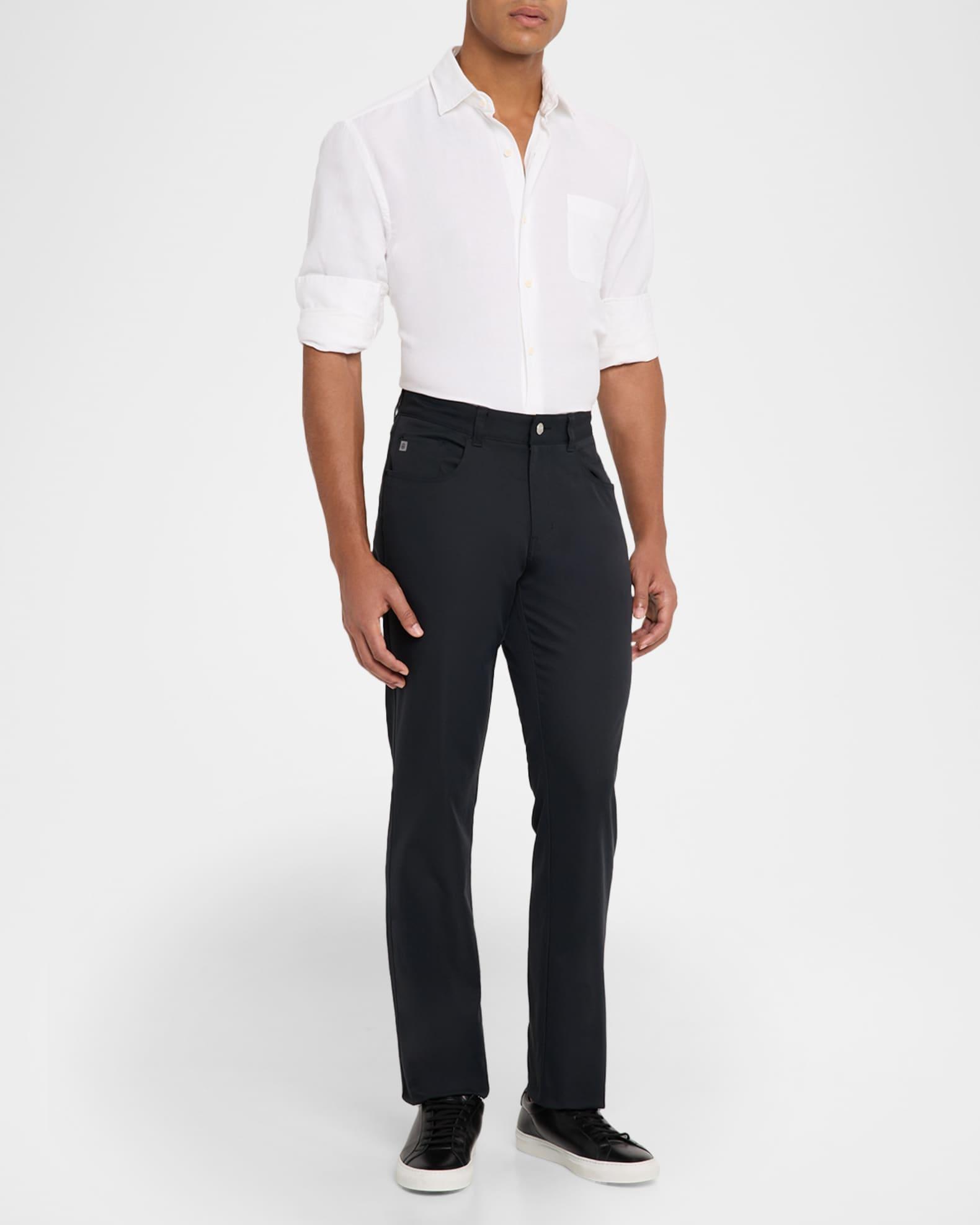 Men's Canal Linen and Cotton Sport Shirt Product Image