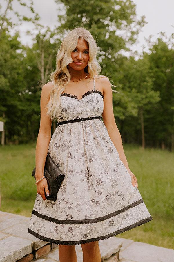 Chateau Stroll Floral Mini Dress Product Image