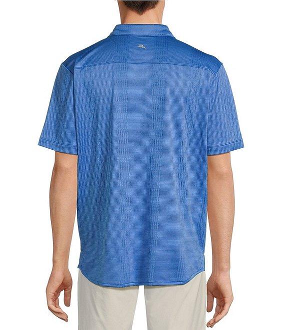 Tommy Bahama Palm Coast Cascade Vines Jacquard Short Sleeve Woven Camp Shirt Product Image