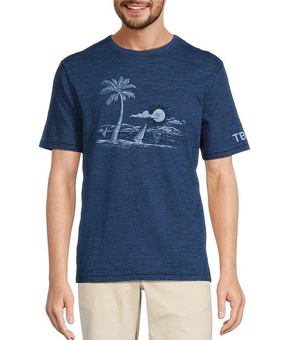 Tommy Bahama Indigo Sails Lux Short Sleeve Graphic T-Shirt Product Image