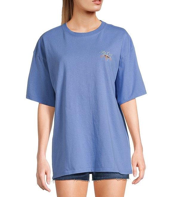 Rip Curl Hibiscus Diamond Heritage Short Sleeve T-Shirt Product Image