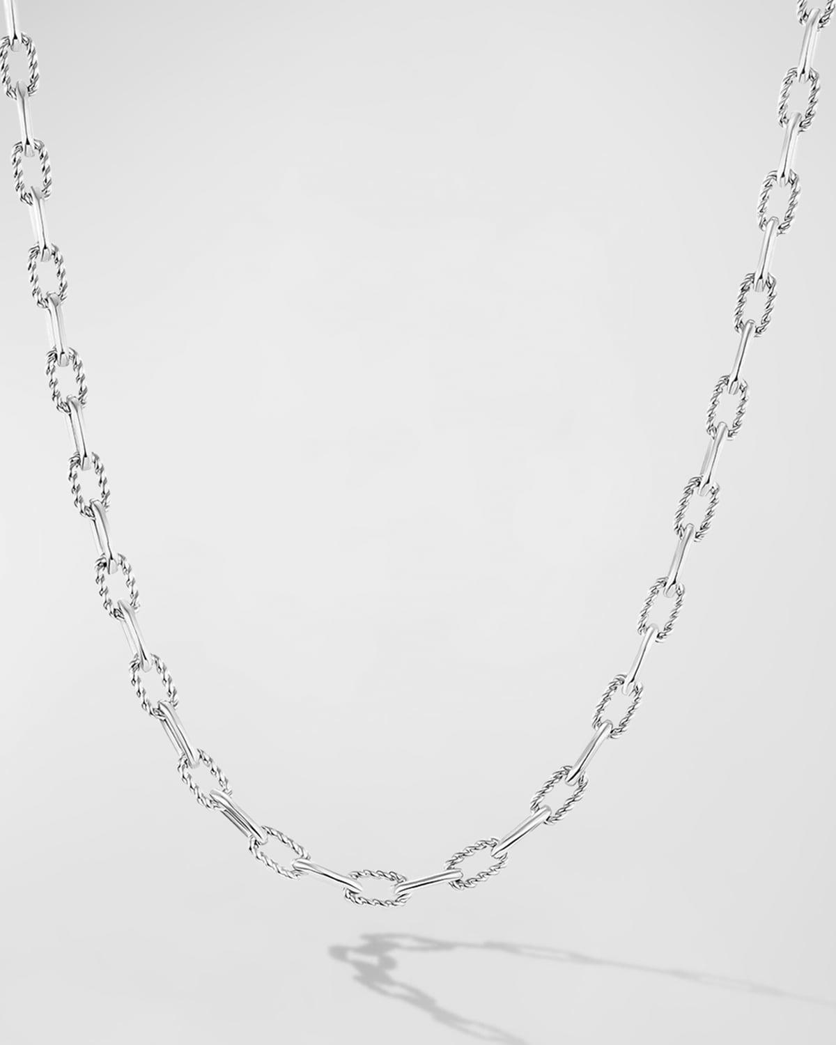 Womens DY Madison Chain Necklace in Sterling Silver, 3MM Product Image