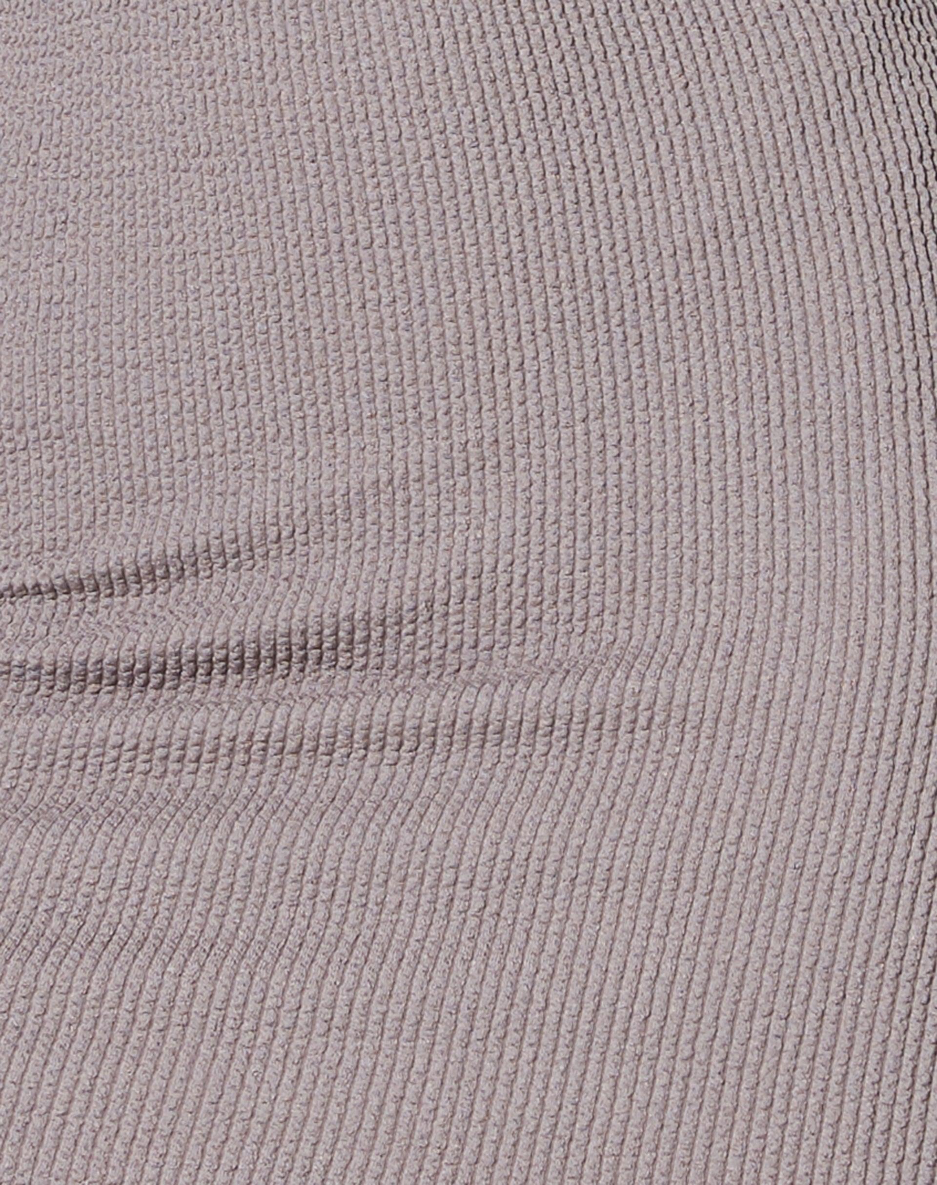 Tamsin Long Sleeve Dress in Jacquard Rib Tan Product Image