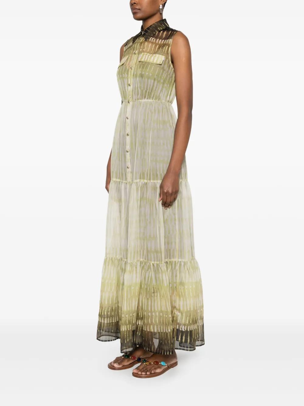 crepe maxi dress Product Image