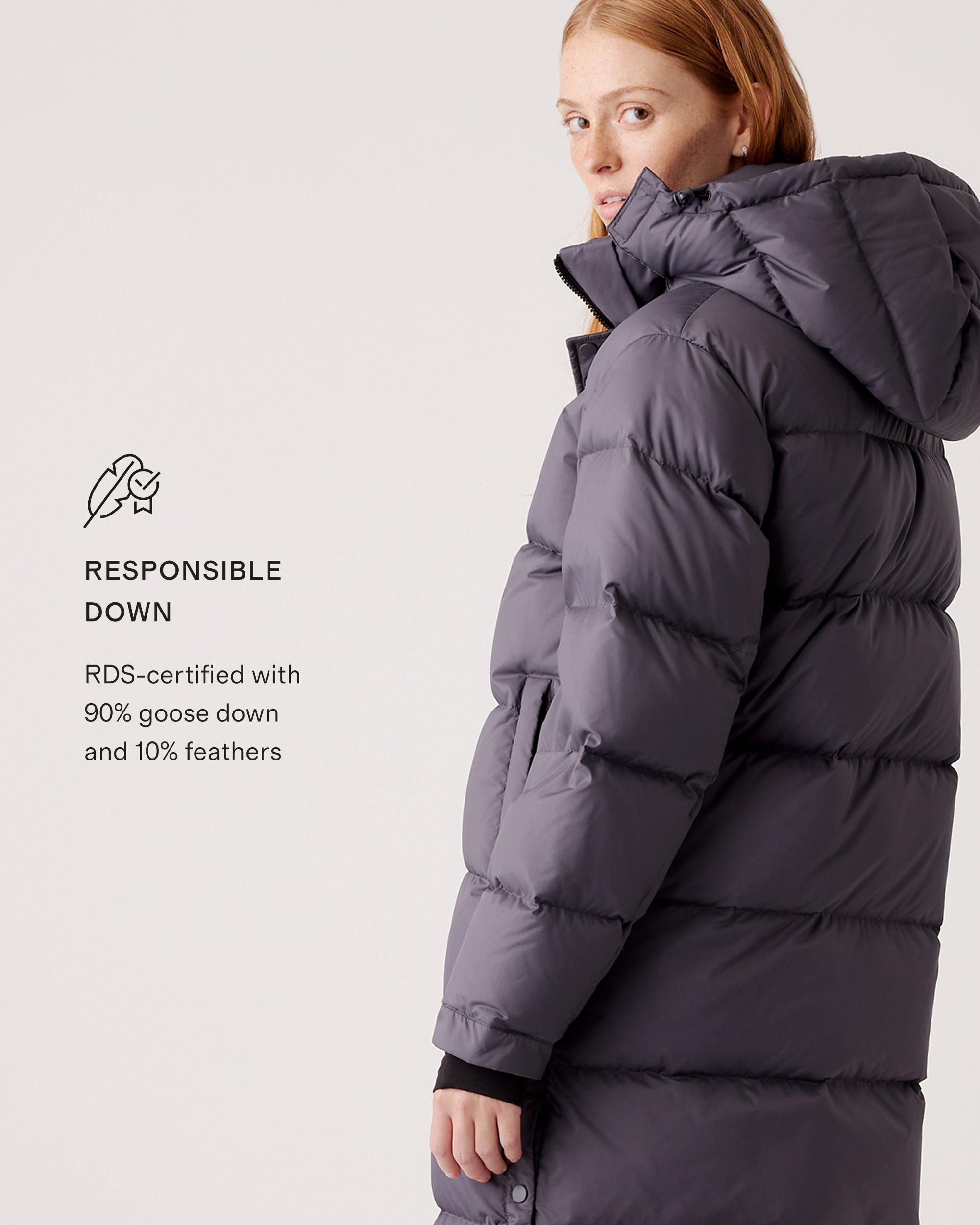 Quince | Women's Responsible Down Long Puffer Jacket Recycled Polyester Product Image