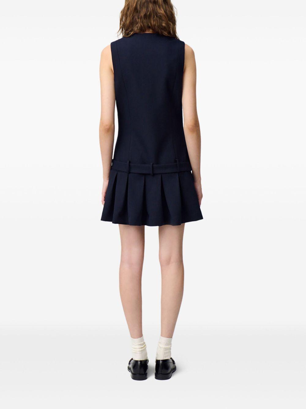 pleated mini dress Product Image