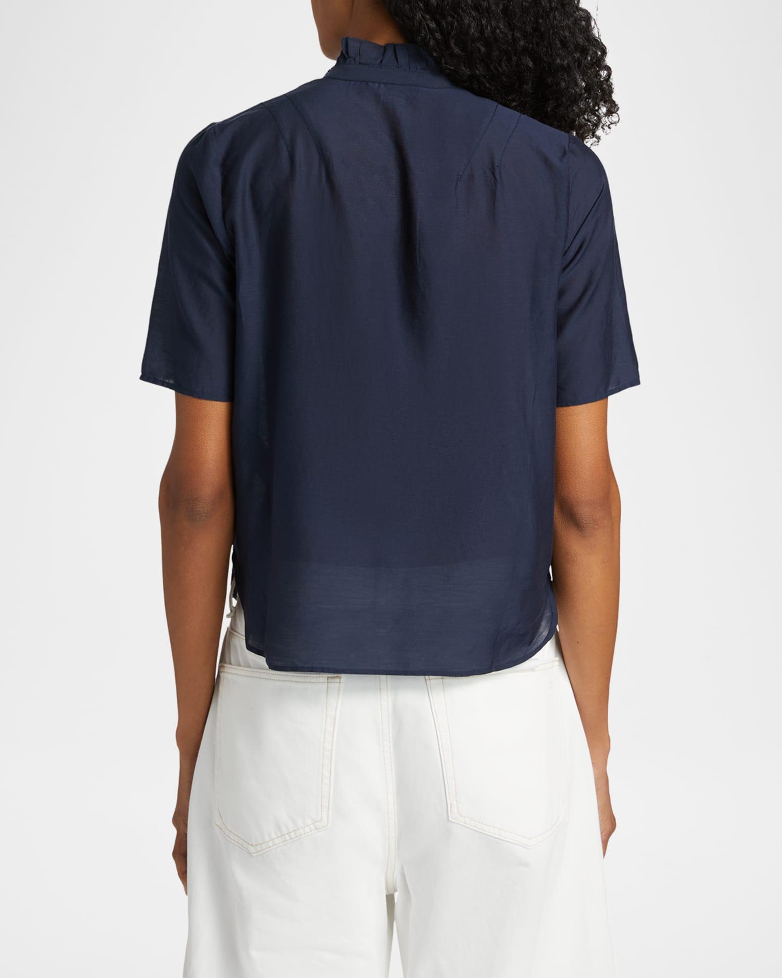 Topher Ruffle Blouse Product Image