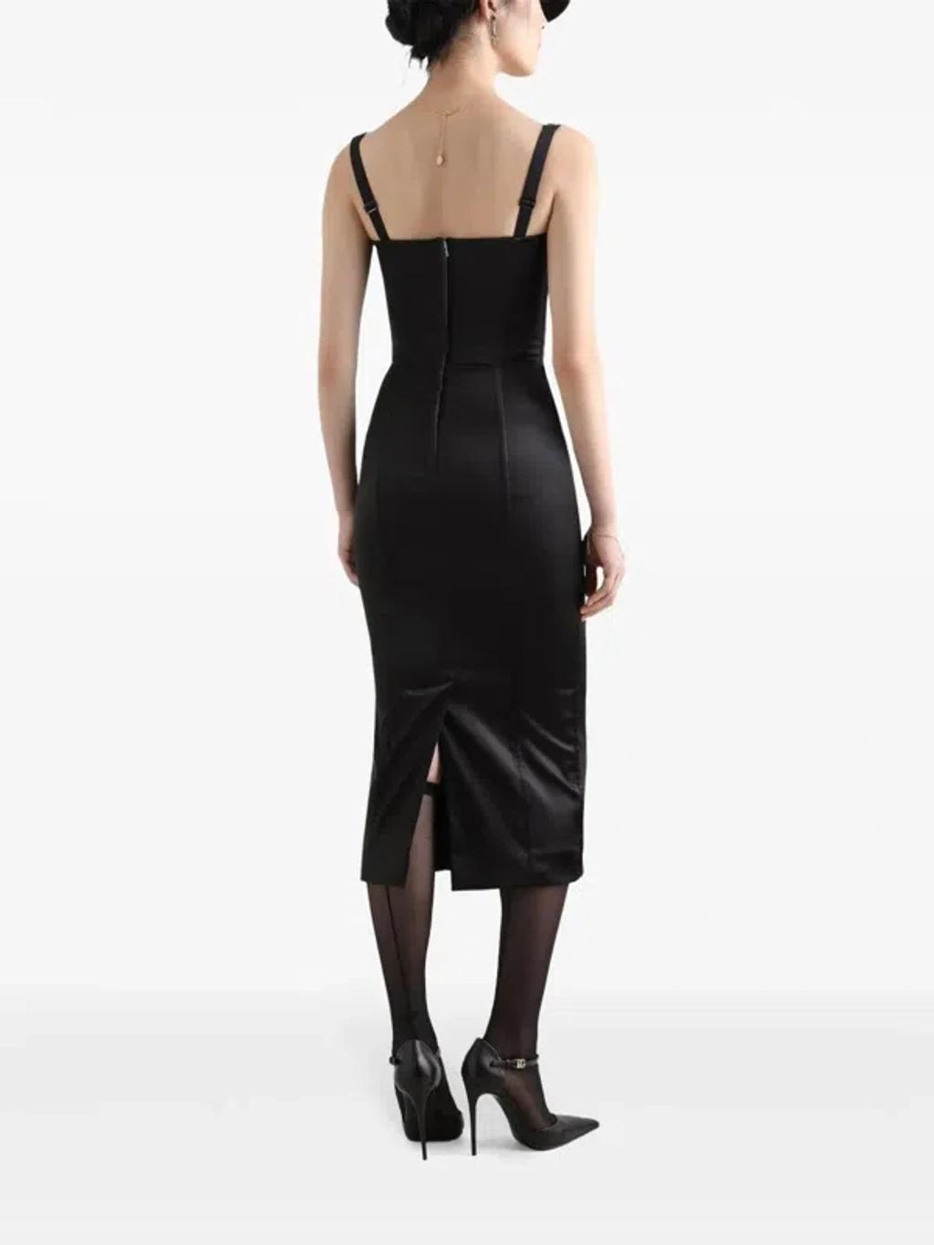 panelled midi dress Product Image