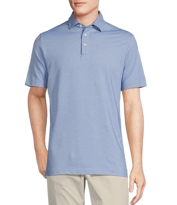 Cremieux Blue Label Solid Performance Stretch Short Sleeve Golf Polo Shirt Product Image