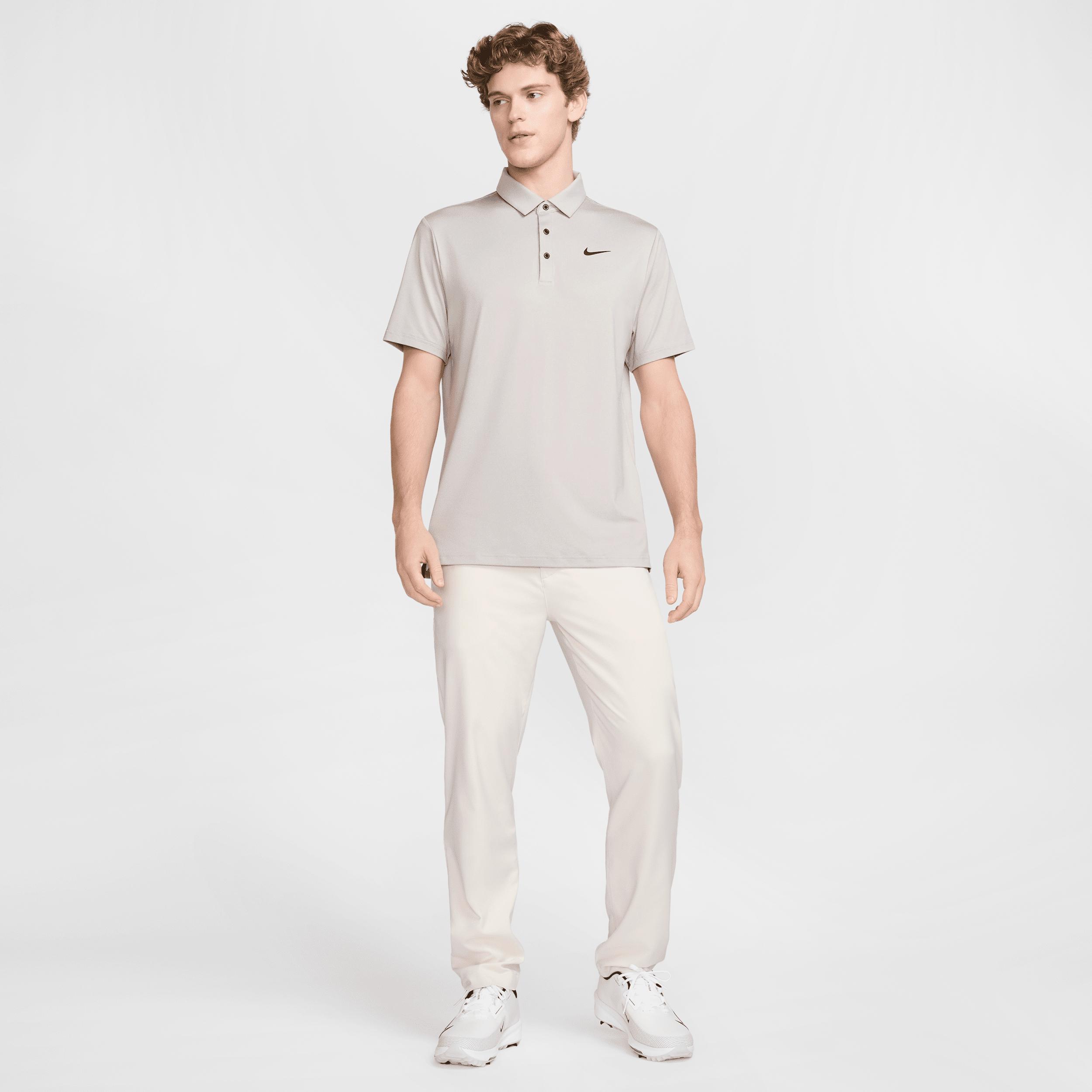 Nike Mens Tour Dri-FIT Heathered Golf Polo | FZ7473-009 Product Image