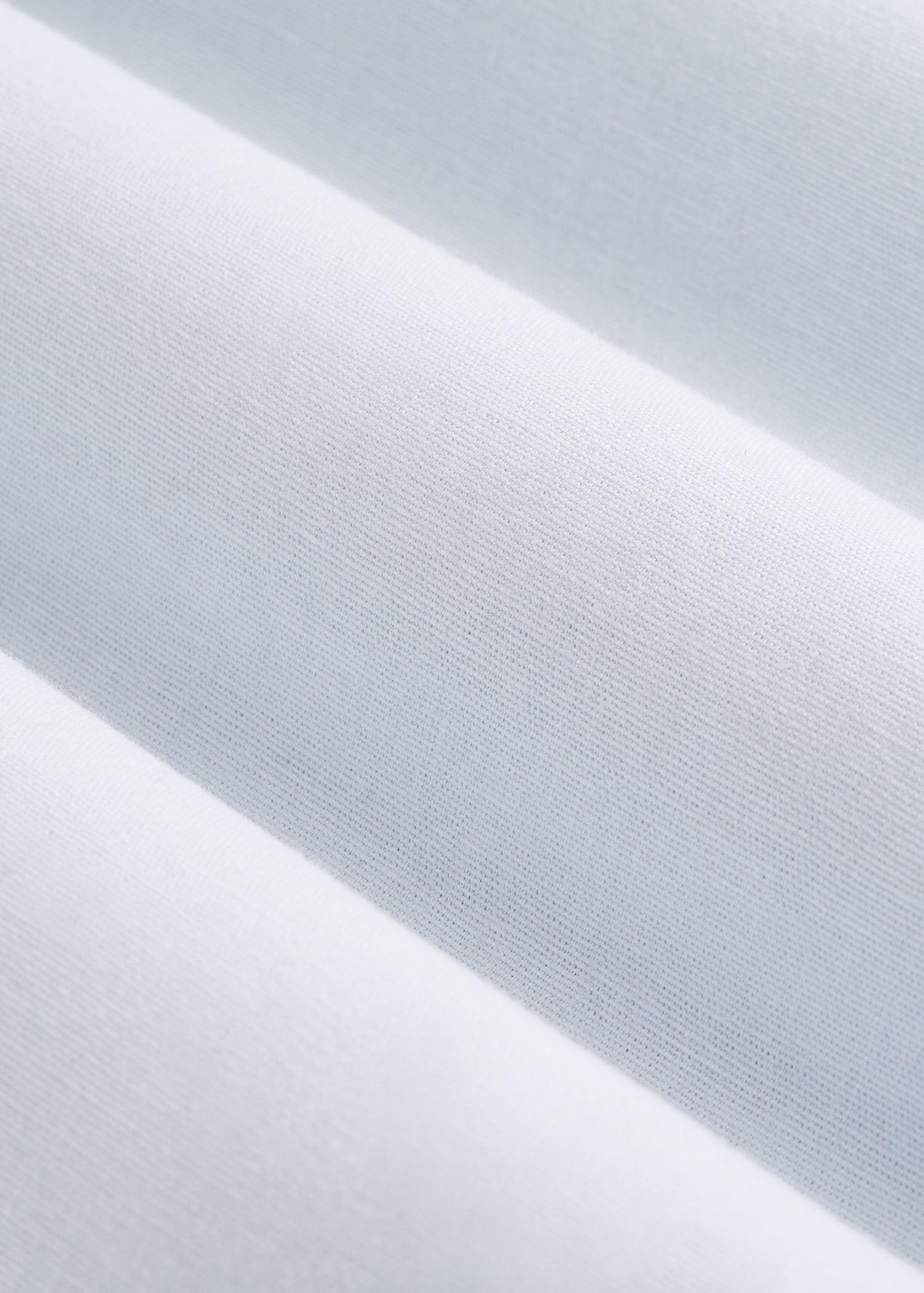 Stretch Linen Dress Shirt for Tall Men in Light Blue Male Product Image