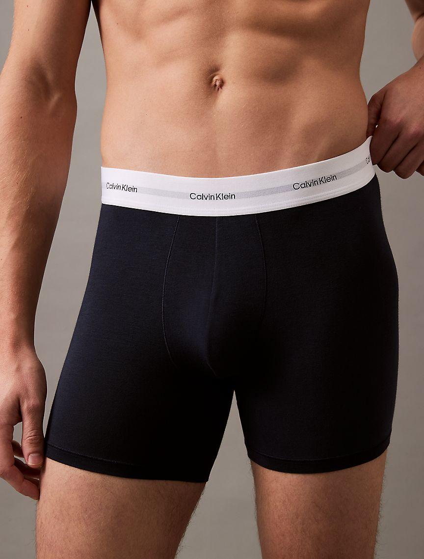 Cotton Modal Stretch 3-Pack Boxer Brief Product Image
