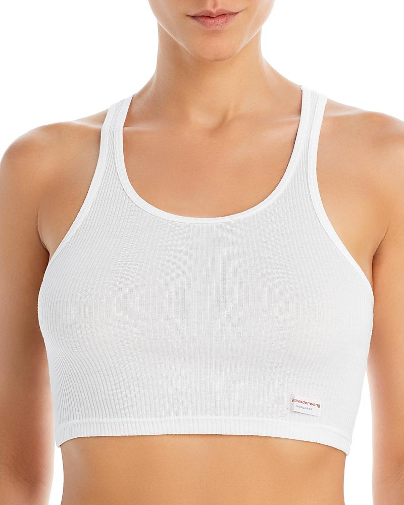 Cropped Classic Racer Tank Top Product Image
