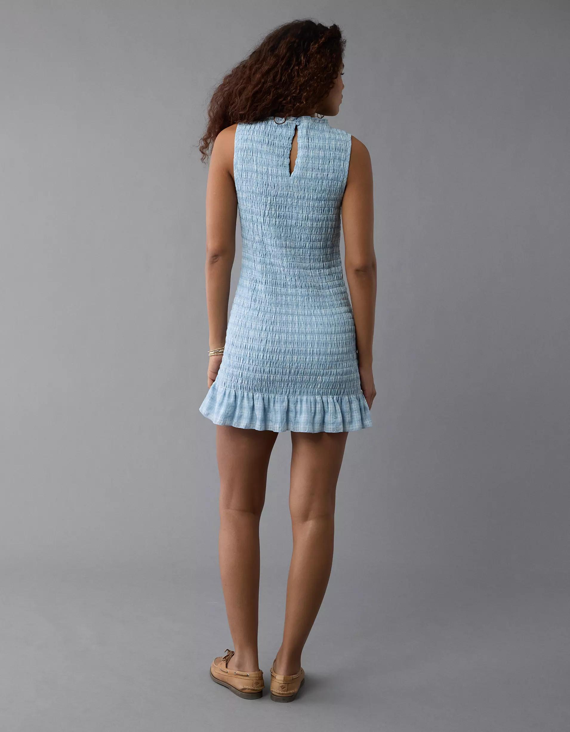 AE Smocked Bodycon Mini Dress Product Image