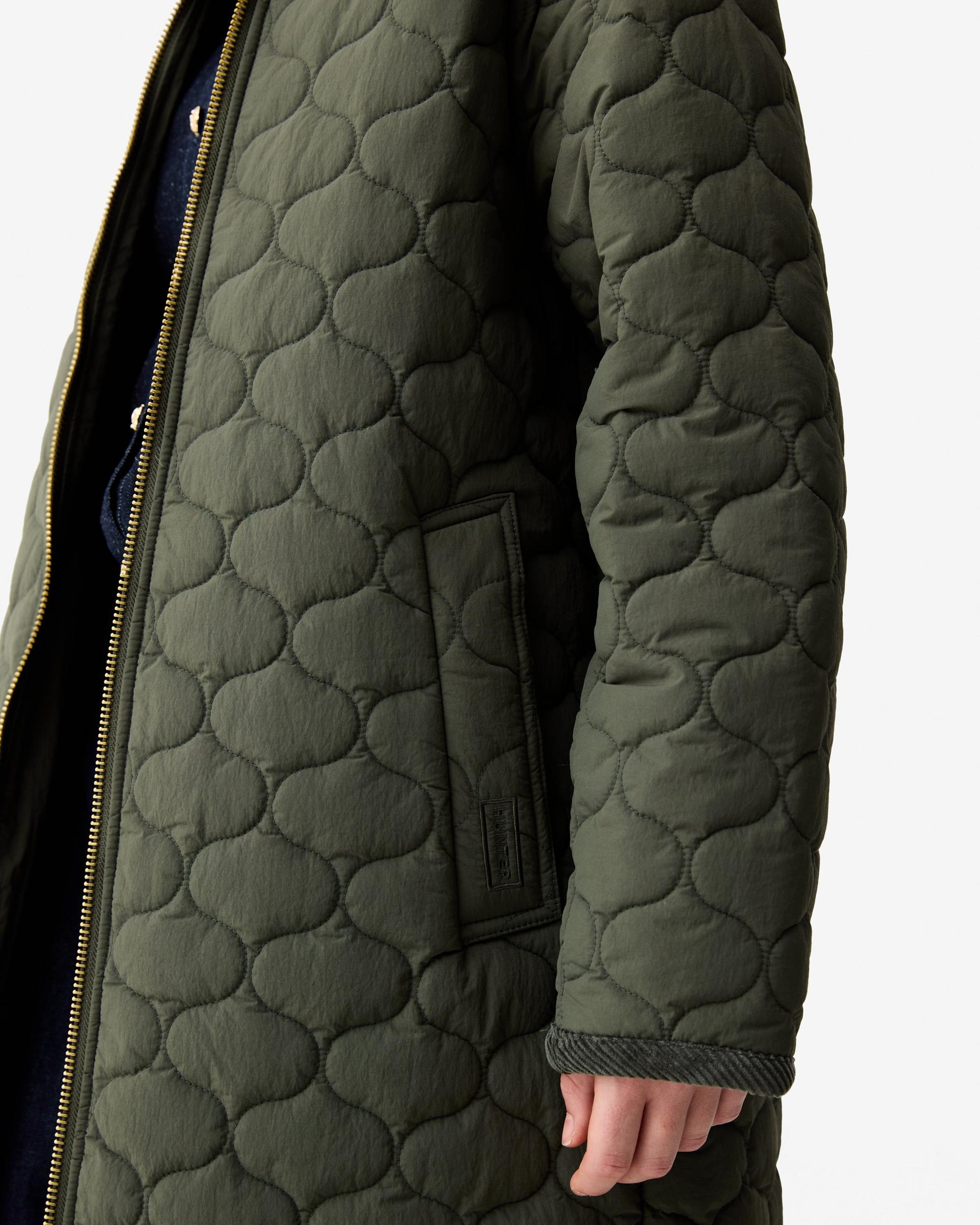 Women's Fionn Long Quilted Coat Female Product Image
