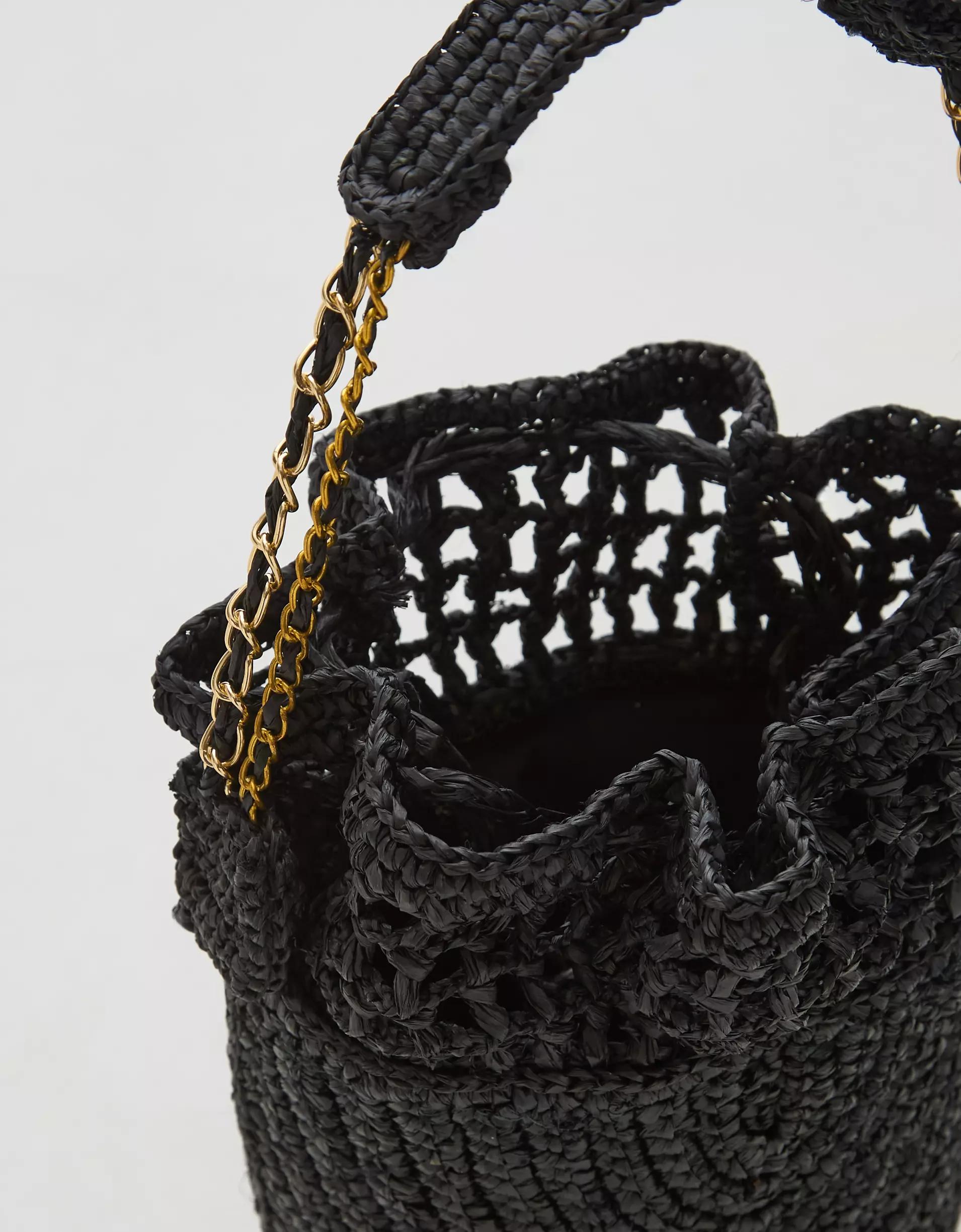 Zanatany Concepts Buckety Raffia Bag Product Image