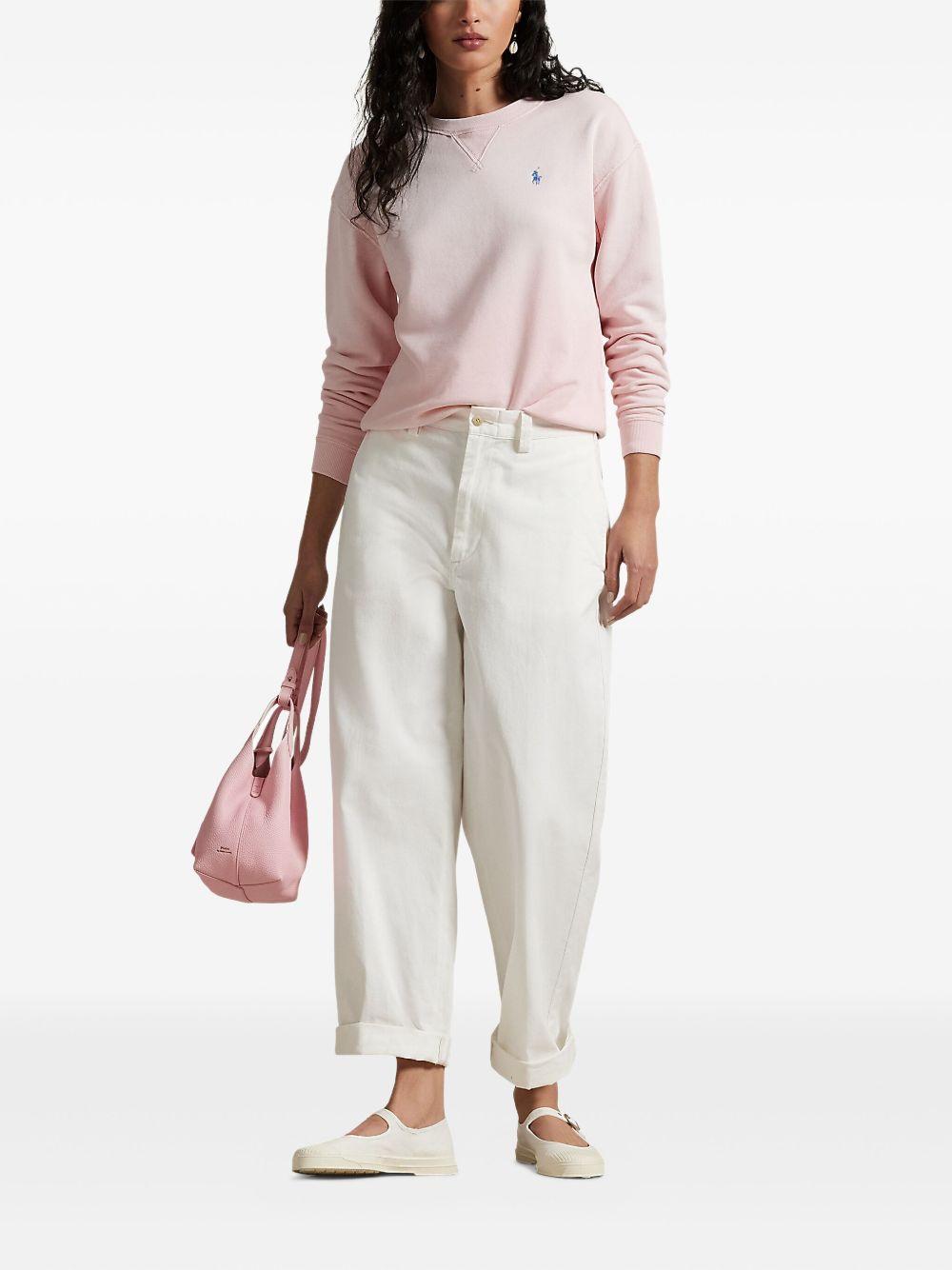 crew-neck sweatshirt Product Image