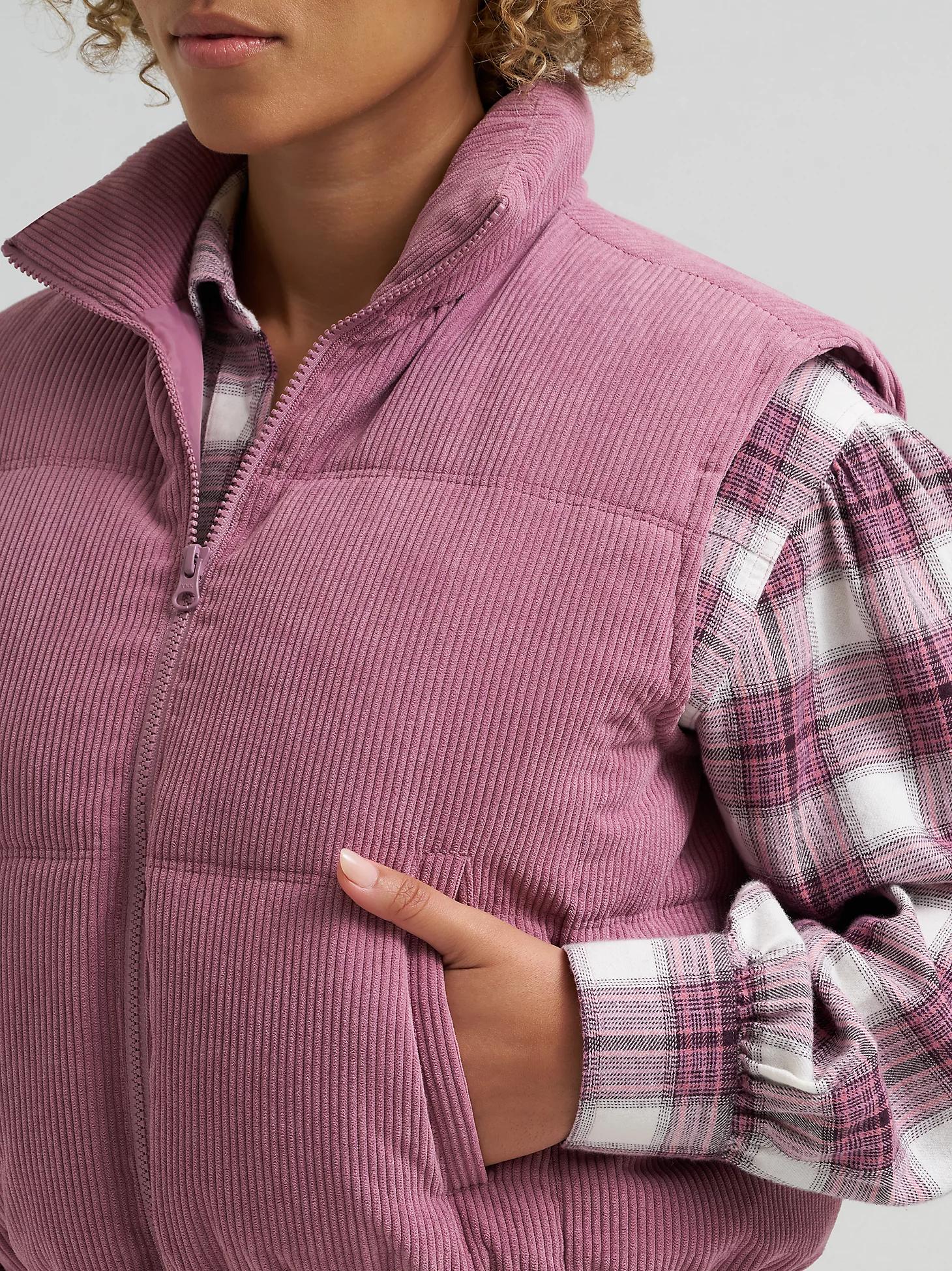 Women's Corduroy Puffer Vest | Women's Jackets & Outerwear | Lee® Product Image