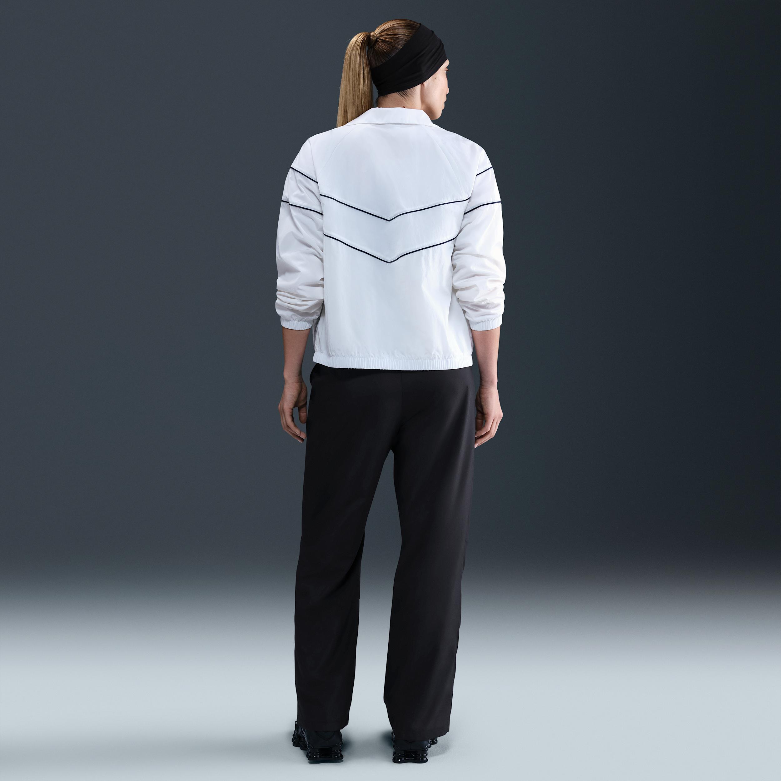 Womens Nike Sportswear Classic Mid-Rise Open-Hem Pants | HV2324-010 Product Image