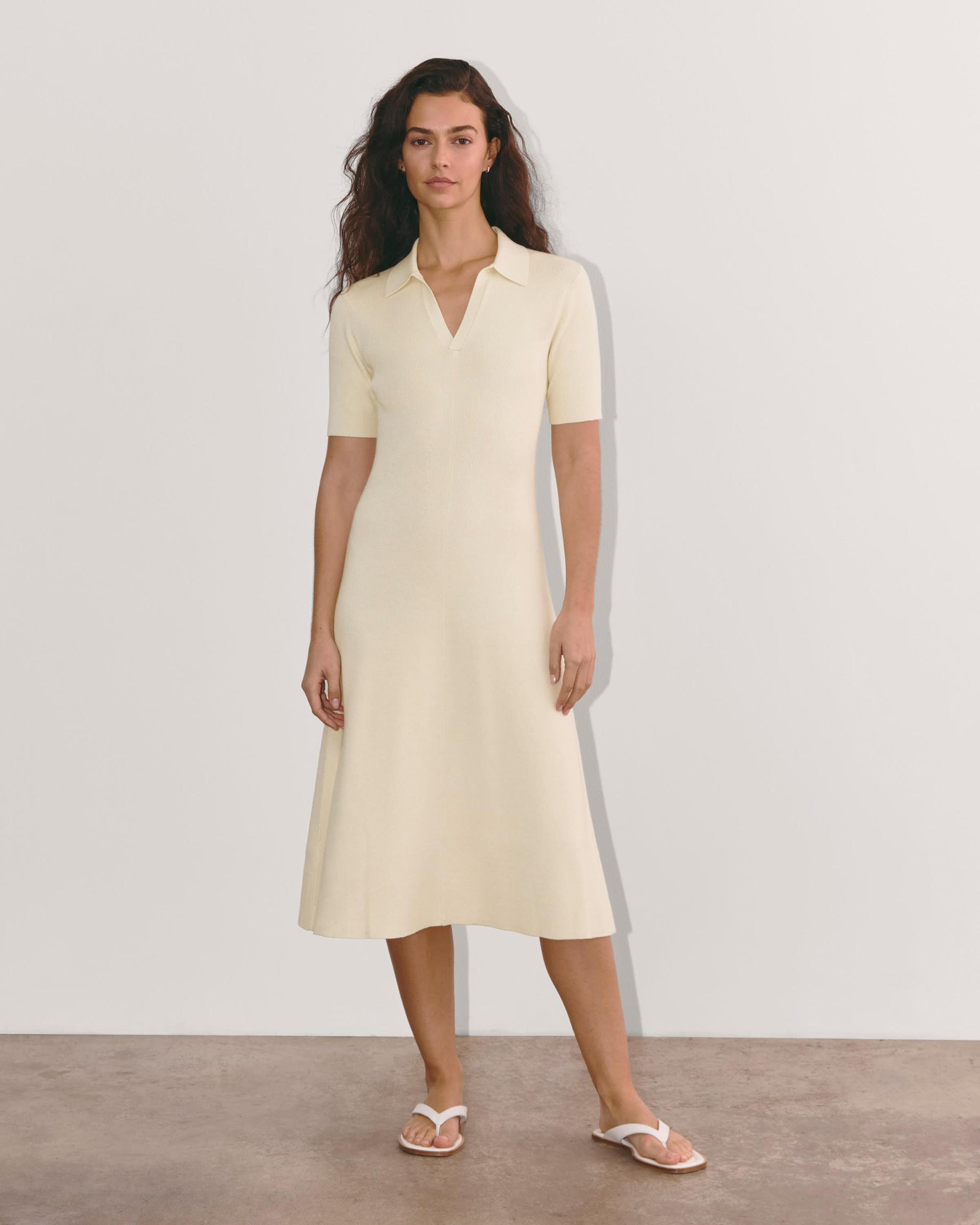Womens Knit Polo Dress by Everlane Product Image