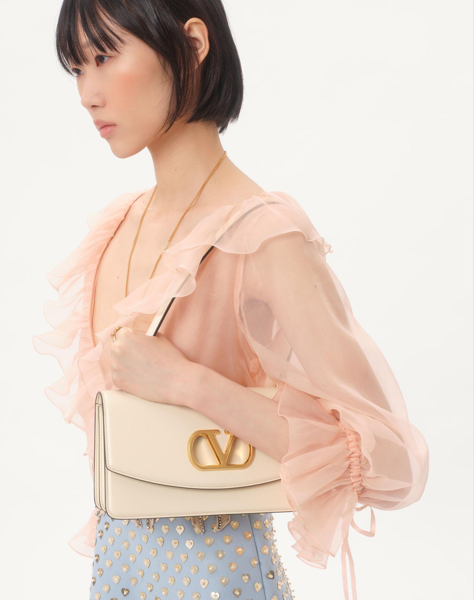 Embroidered Crepe Couture Short Dress Product Image