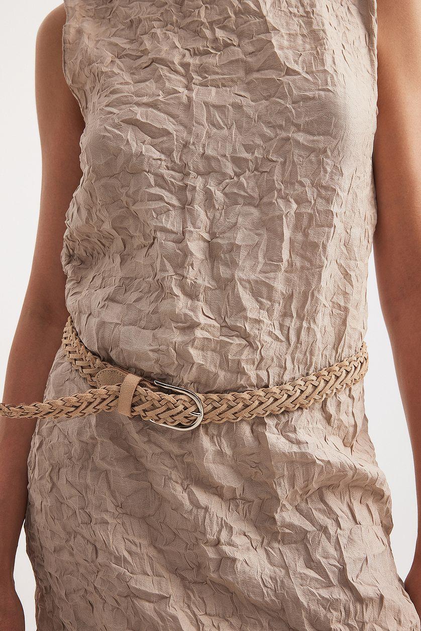 Creased Mini Dress Product Image