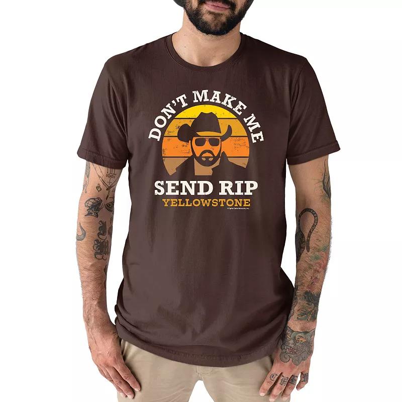 Mens Yellowstone Make Me Send Rip Tee Product Image