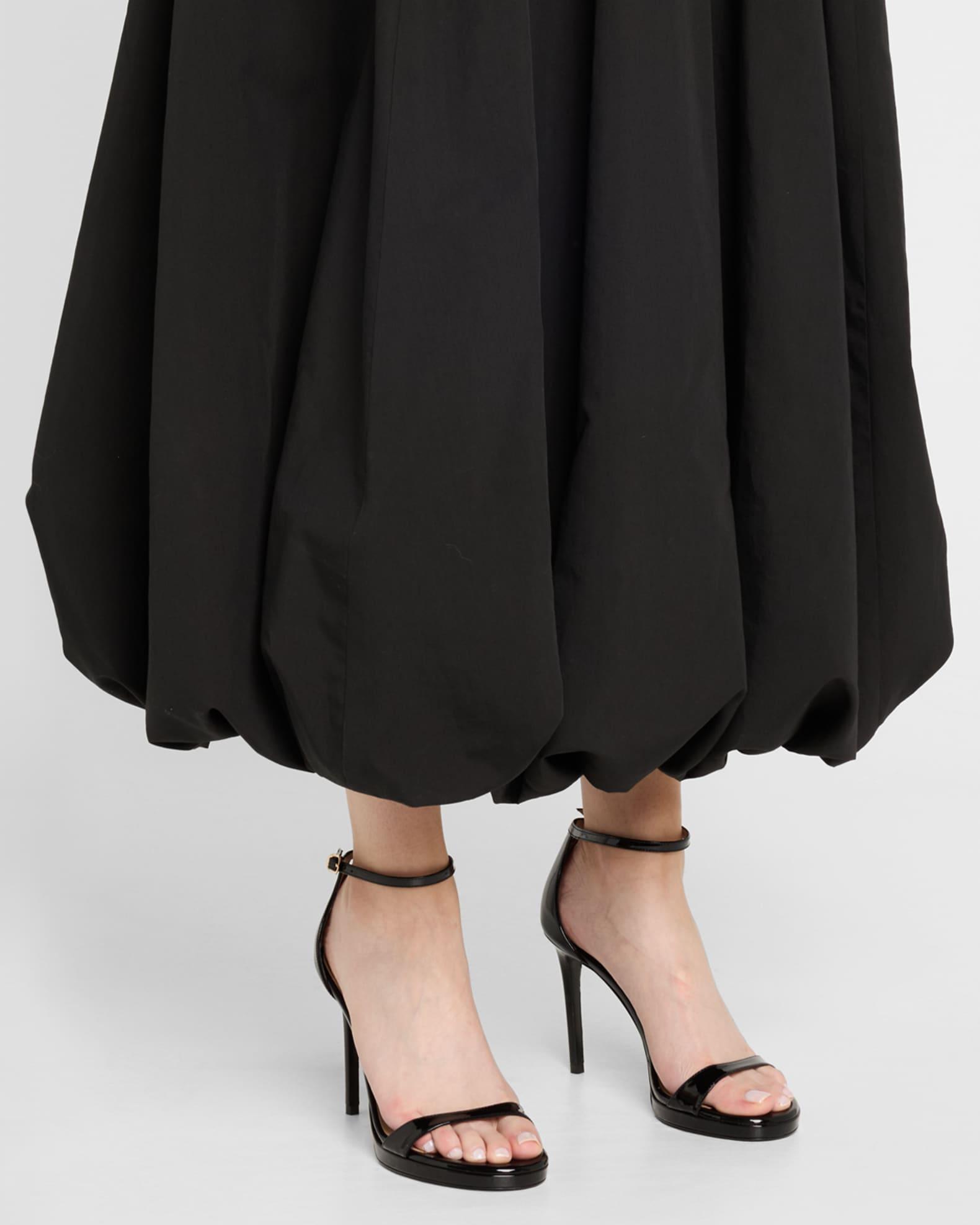 Nudist Patent Leather Stiletto Platform Sandals Product Image