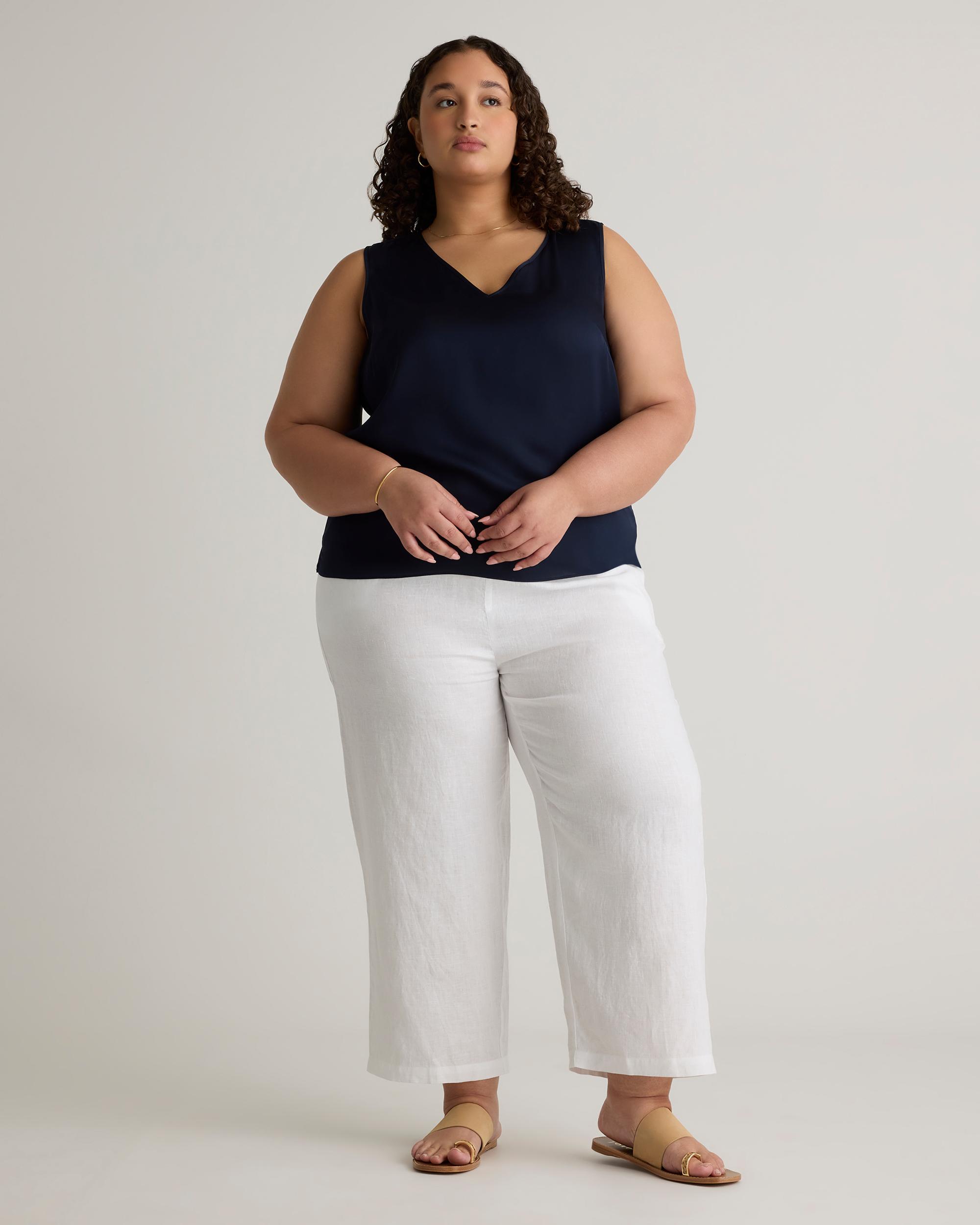 Quince | Women's Washable Stretch Silk Tank Top Product Image