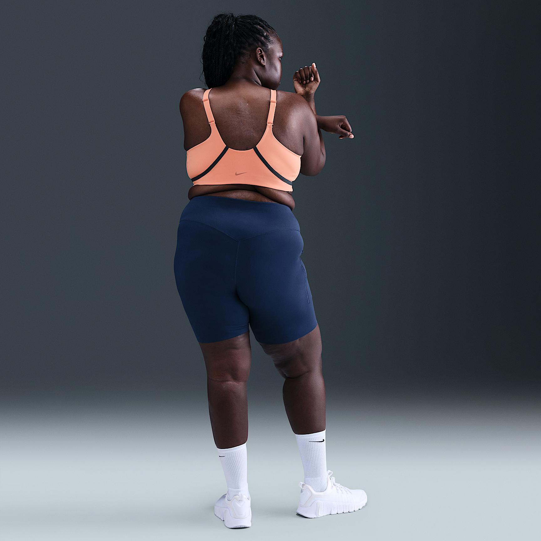 Nike Womens One Convertible Light-Support Lightly Lined Sports Bra (Plus Size) | HF5368-844 Product Image