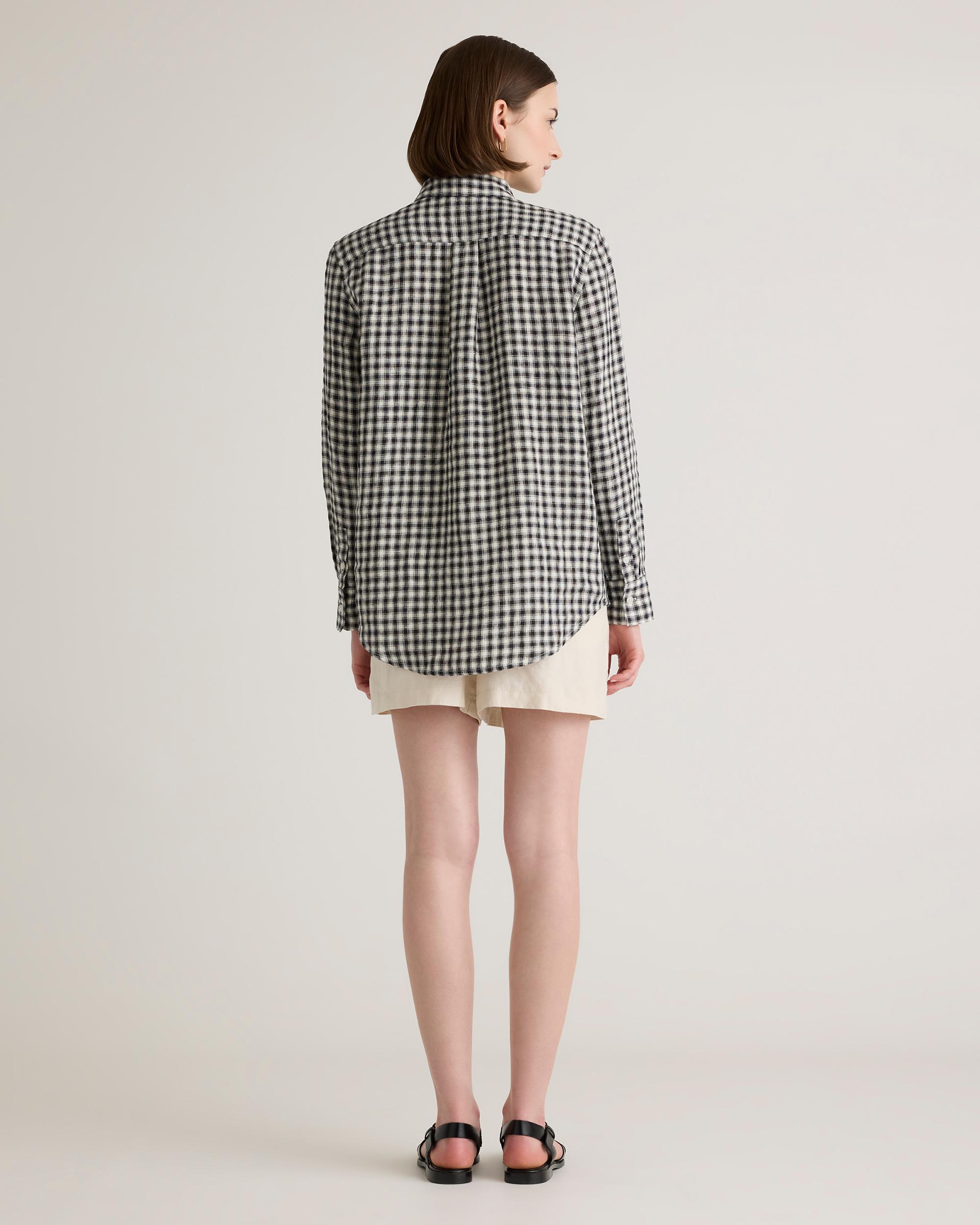 Quince | Women's 100% European Linen Long Sleeve Shirt Size XL Product Image